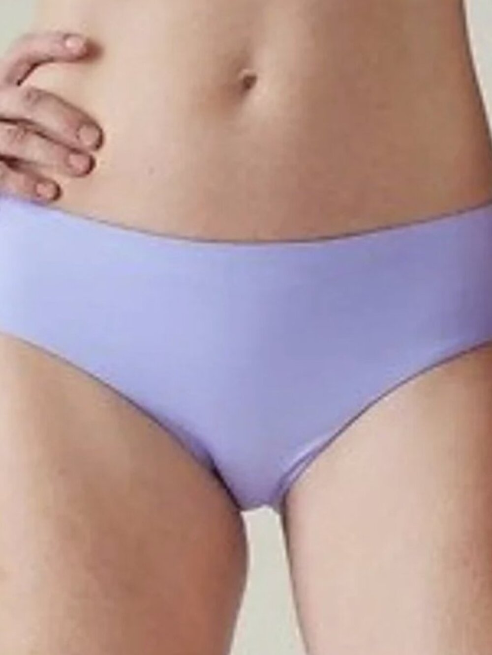 Athleta Clean Full Coverage Bikini Bottom Size Large NWT- Blue Swallowtail
